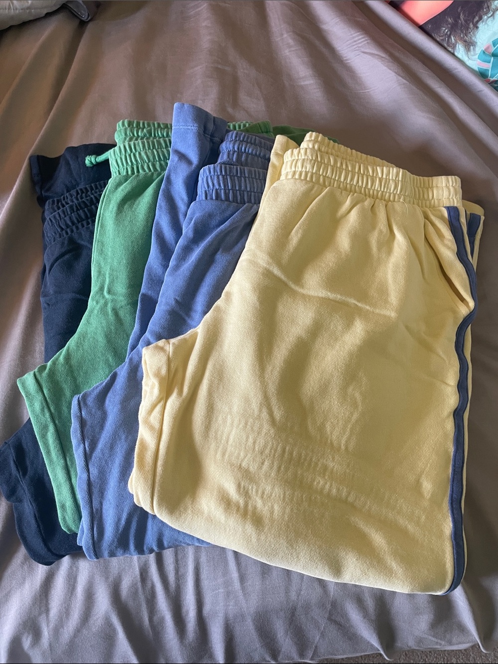 Old Navy High Wasted SoComfy Wide-Leg Sweatpants - x4 Pairs in L Petite
